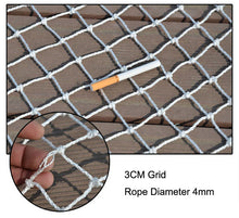 Load image into Gallery viewer, 3/5/10cm Grid Nylon Safety Netting Stair Balcony Safety Protection Fence Kids Toddler Safe Deck Anti Falling Net Custom made