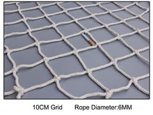 Load image into Gallery viewer, 3/5/10cm Grid Nylon Safety Netting Stair Balcony Safety Protection Fence Kids Toddler Safe Deck Anti Falling Net Custom made